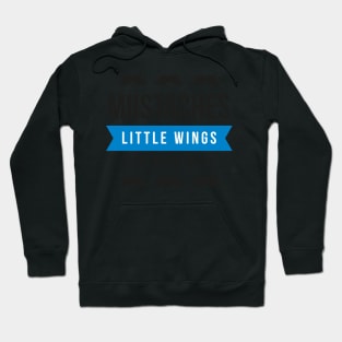 Mustaches little wings for your nose Hoodie